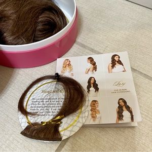 Luxy Clip-In Bun in Ash Brown
